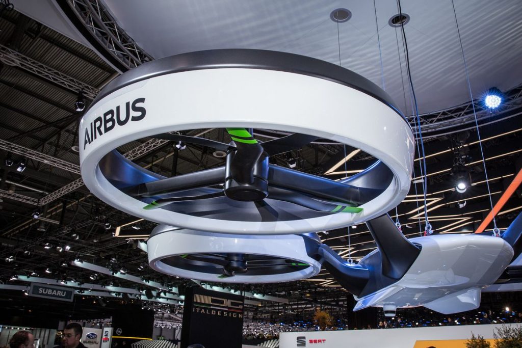 Airbus drone taksi ilk uçuş